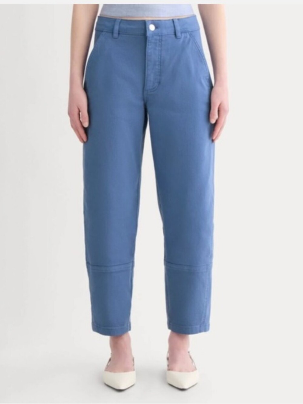 The Utility Barrel Pant | Cornflower Blue | 4 Regular